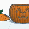 Mô hình hũ bí ngô (Pumpkin cup) in 3D dễ thương - Thumbnail 3