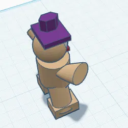 Mô hình nhân vật hình khối độc đáo cho máy in 3D