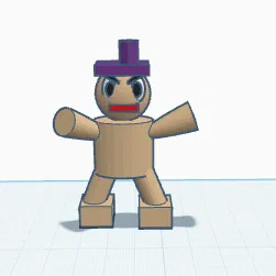 Mô hình nhân vật hình khối độc đáo cho máy in 3D