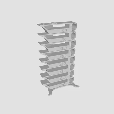 Tháp Nhiệt Độ (Temperature Tower) Cho Ender 3 V3 SE (PLA/PETG)