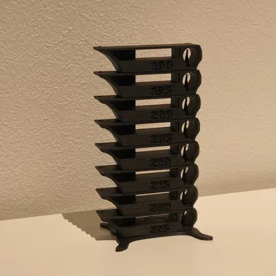 Tháp Nhiệt Độ (Temperature Tower) Cho Ender 3 V3 SE (PLA/PETG)