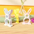 Vòng giữ khăn giấy hình chú thỏ trang trí Phục sinh - Thumbnail 4