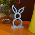 Vòng giữ khăn giấy hình chú thỏ trang trí Phục sinh - Thumbnail 9