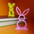 Vòng giữ khăn giấy hình chú thỏ trang trí Phục sinh - Thumbnail 10