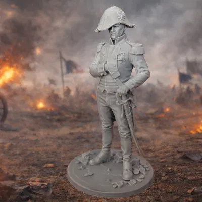Mô hình sĩ quan Napoleon in 3D chi tiết - Bổ sung hoàn hảo cho diorama