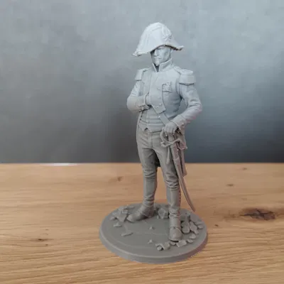 Mô hình sĩ quan Napoleon in 3D chi tiết - Bổ sung hoàn hảo cho diorama