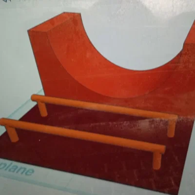 Mô hình Mini Skatepark cho ván trượt ngón tay cực chất