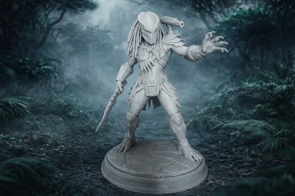 Mô hình 3D nhân vật Predator cực chất cho người hâm mộ - Image 1