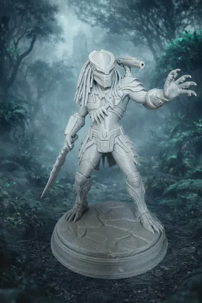 Mô hình 3D nhân vật Predator cực chất cho người hâm mộ - Image 2