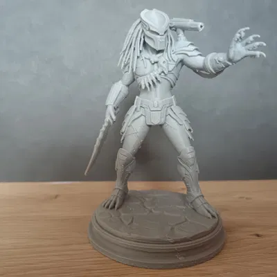 Mô hình 3D nhân vật Predator cực chất cho người hâm mộ