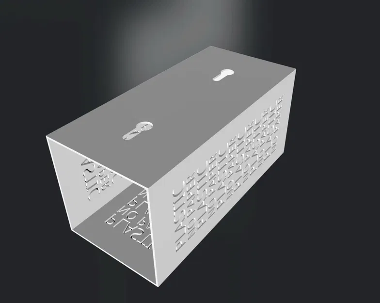 Giá treo ống hút gắn tường – Họa tiết "No Plastic No Paper" - Image 2