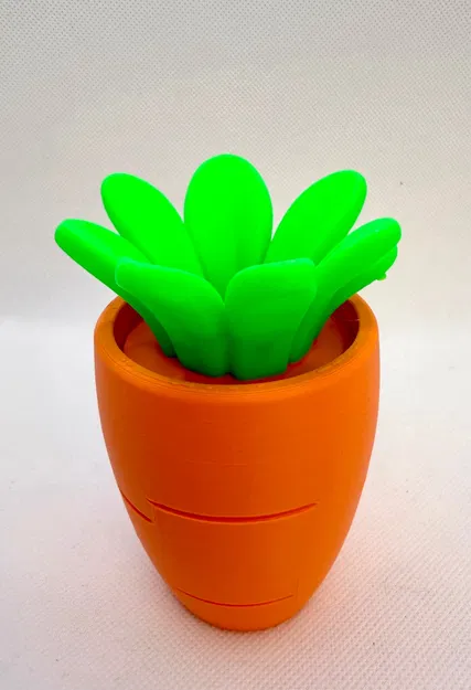 Giá Đỡ Trứng Hình Củ Cà Rốt – Đồ Trang Trí Lễ Phục Sinh - Image 4