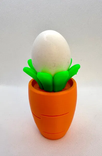 Giá Đỡ Trứng Hình Củ Cà Rốt – Đồ Trang Trí Lễ Phục Sinh - Image 5