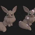 Mô hình 3D Flower Eevee - Pokémon Fanart - Thumbnail 2