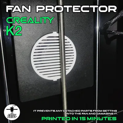 Tấm chắn bảo vệ quạt cho máy in Creality K2