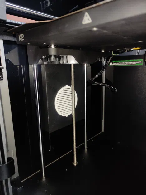 Tấm chắn bảo vệ quạt cho máy in Creality K2 - Image 3