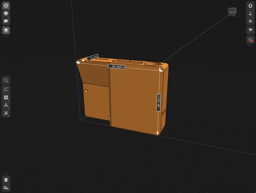 Giá treo dụng cụ gắn hông nhỏ gọn cho Creality K1 Max - Image 3