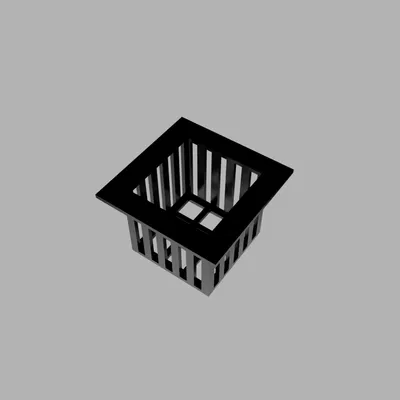 Rọ thủy canh 4x4cm - Phụ kiện in 3D tiện lợi cho vườn rau tại nhà