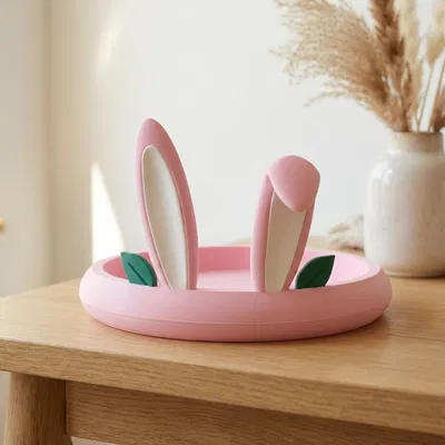 Khay Đựng Đồ Hình Tai Thỏ Bunny Ears