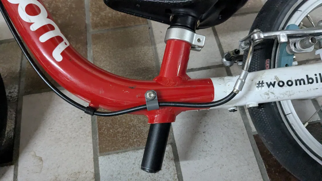 Kẹp giữ dây phanh cho xe đạp Woom Go 1 - Phụ kiện thay thế 3D - Image 1