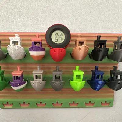 Hygrobenchy - Mô hình thuyền Benchy tích hợp đo nhiệt độ và độ ẩm