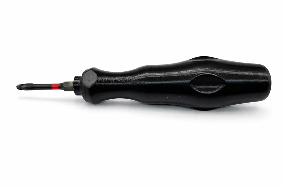 Tay cầm tua vít 3D tiện dụng cho đầu vặn hex 1/4 inch - Image 1