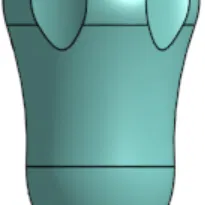 Tay cầm tua vít 3D tiện dụng cho đầu vặn hex 1/4 inch