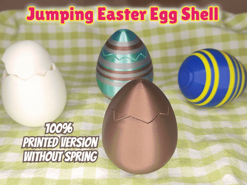 Jumping Eggshell - Quả trứng Phục sinh với bất ngờ thú vị - Image 1