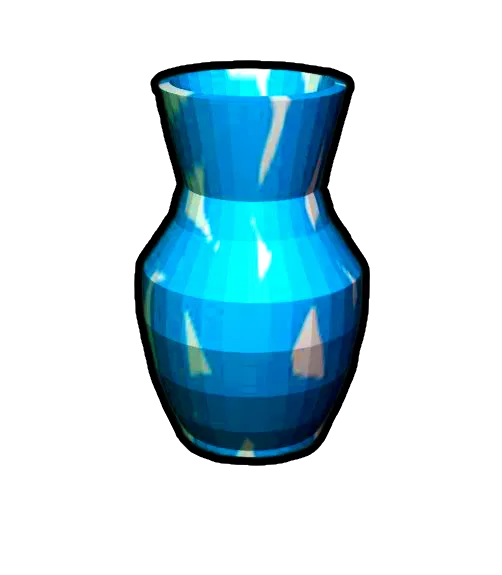 Mẫu bình hoa cổ điển Vintage Vase in 3D độc đáo - Image 1