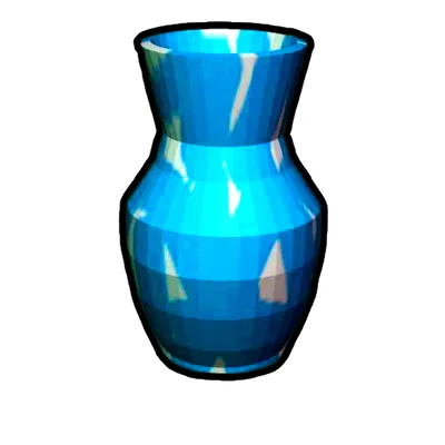 Mẫu bình hoa cổ điển Vintage Vase in 3D độc đáo