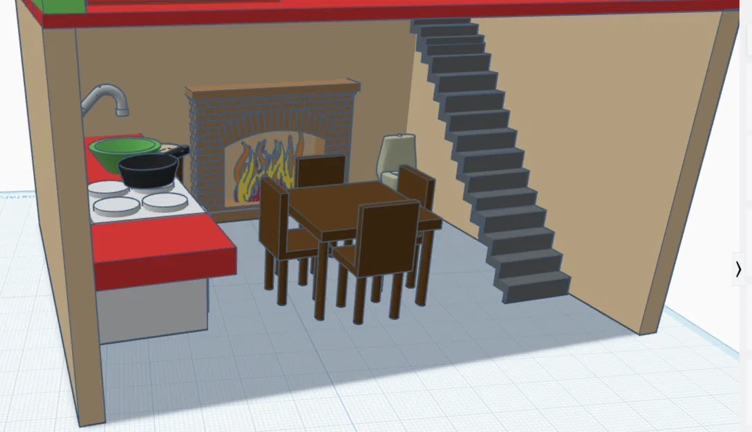 Mô hình nhà đồ chơi 3D cho bé sáng tạo (Kids Play House) - Image 2