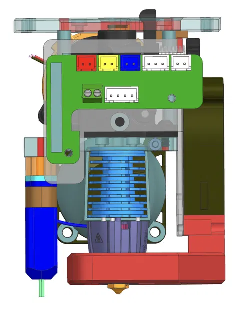 Nâng cấp Hot End cho Qidi X-CF Pro (Orbiter V2 & Rapido K500) - Image 3