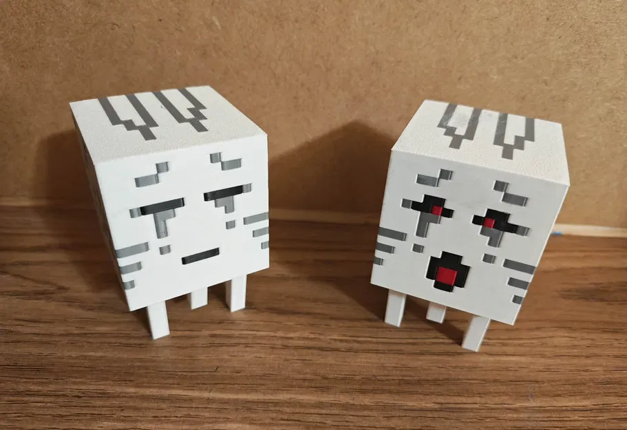 Mô hình 3D Ghast trong Minecraft - Tự in không cần hỗ trợ - Image 1