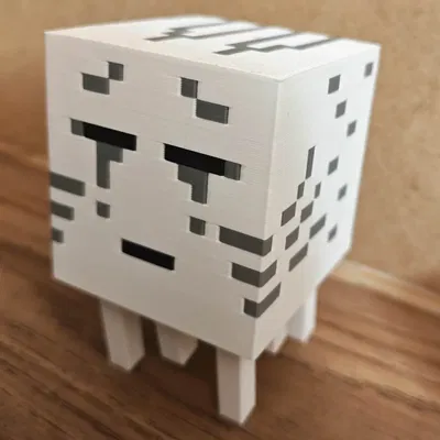 Mô hình 3D Ghast trong Minecraft - Tự in không cần hỗ trợ