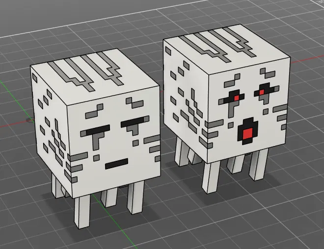 Mô hình 3D Ghast trong Minecraft - Tự in không cần hỗ trợ - Image 5