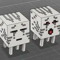 Mô hình 3D Ghast trong Minecraft - Tự in không cần hỗ trợ - Thumbnail 5