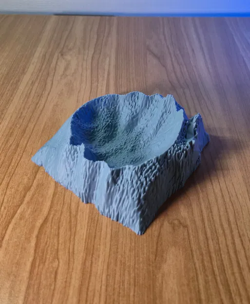Khay để bàn hình hố thiên thạch (Lunar Crater Desk Tray) - Image 3
