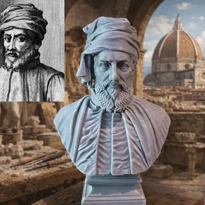 Donatello (Donato di Niccolò di Betto Bardi) – Tượng bán thân