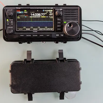 Hộp bảo vệ cứng cáp cho Icom IC-705 - Phiên bản Open Frame