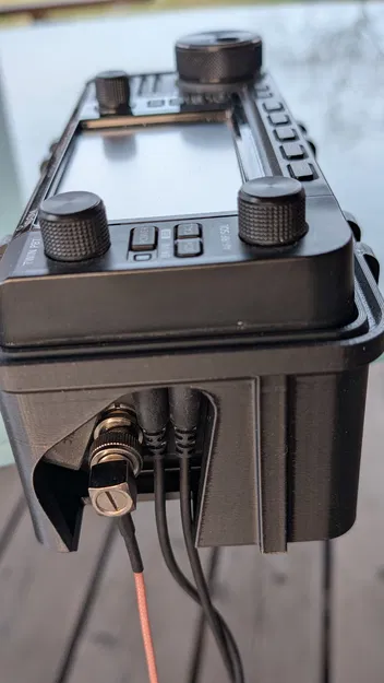 Hộp bảo vệ cứng cáp cho Icom IC-705 - Phiên bản Open Frame - Image 4