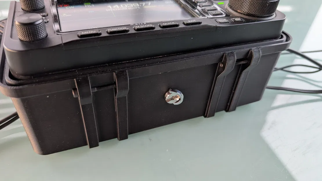 Hộp bảo vệ cứng cáp cho Icom IC-705 - Phiên bản Open Frame - Image 5