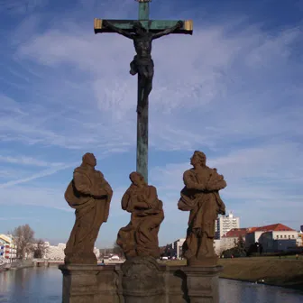 Mô hình 3D Thánh giá và tượng điêu khắc nghệ thuật chi tiết