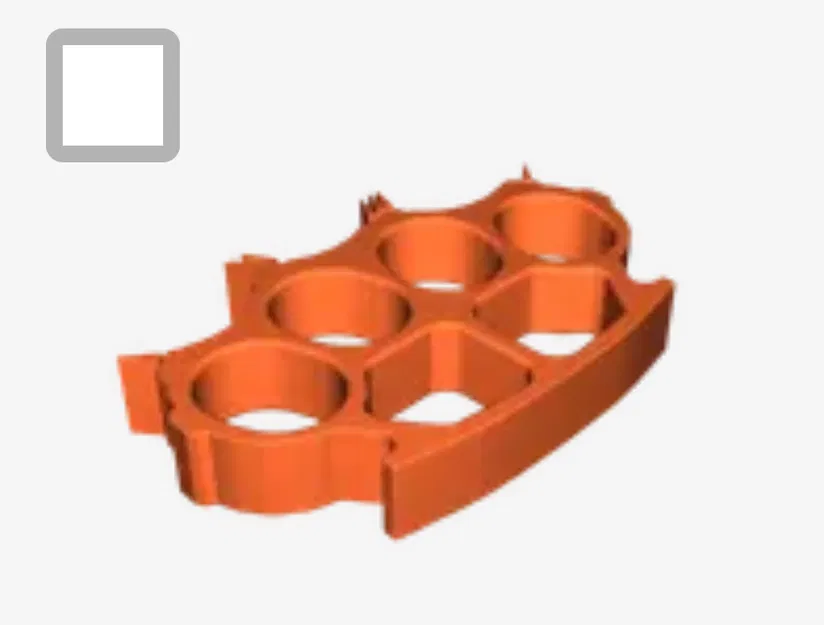 Mô hình Brass Knuckles - Phụ kiện trưng bày in 3D cực chất - Image 1