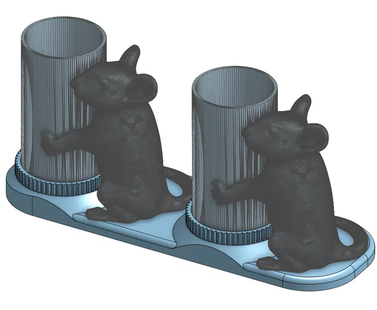 Giá đỡ bút hình chuột LabRat (Large LabRat Holder) độc lạ - Image 1