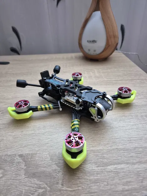 Bộ bảo vệ tay đòn và chân đáp cho Diatone Roma F4 (3D Printed) - Image 2