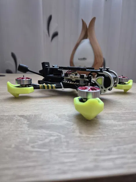 Bộ bảo vệ tay đòn và chân đáp cho Diatone Roma F4 (3D Printed) - Image 3