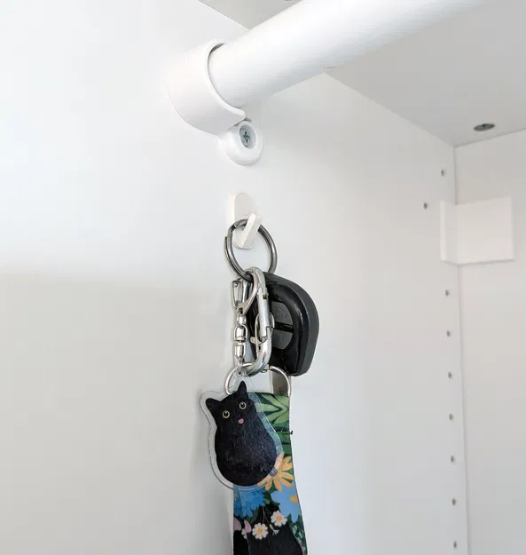 Móc treo nhỏ gọn cho tủ IKEA PAX - Image 2