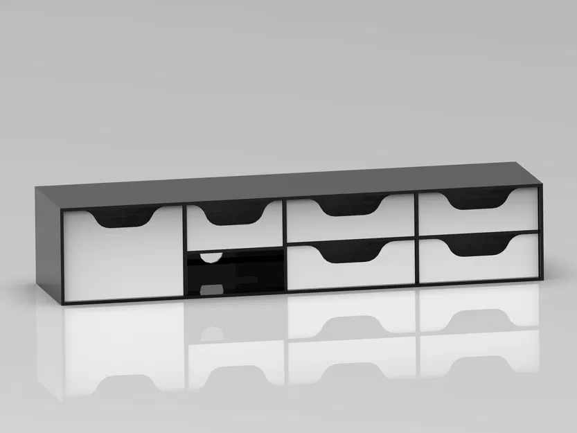 Kệ đựng đồ để bàn có ngăn kéo tiện lợi - Image 1