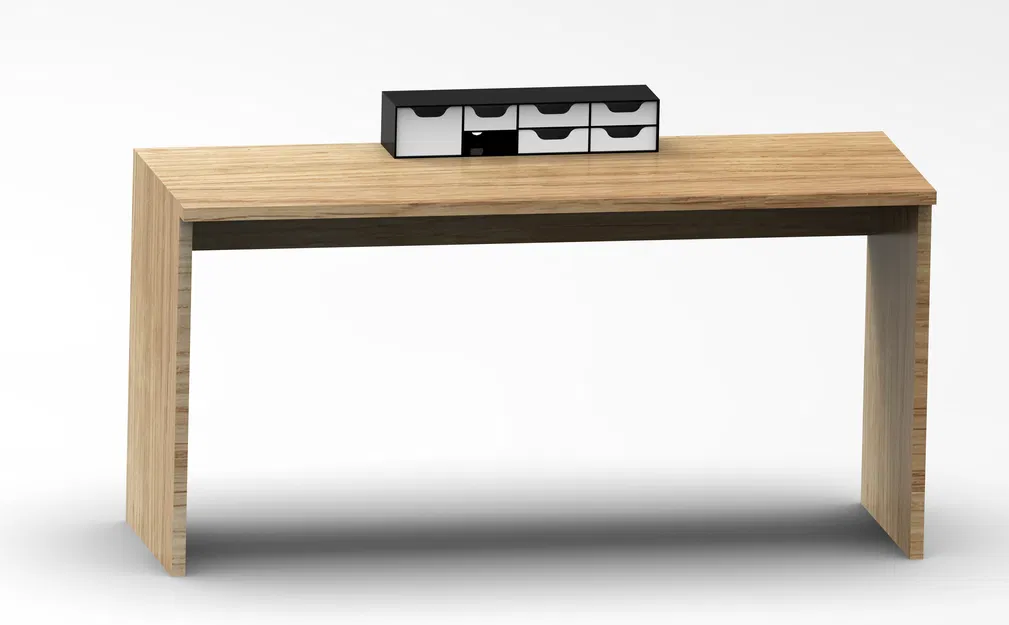 Kệ đựng đồ để bàn có ngăn kéo tiện lợi - Image 2