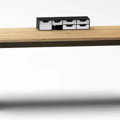 Kệ đựng đồ để bàn có ngăn kéo tiện lợi